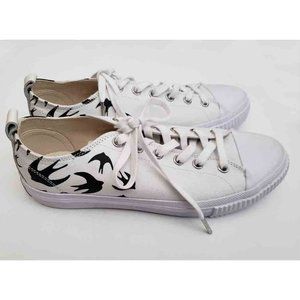 Alexander McQueen Sneakers Shoes Swallow Swarm Vulc Men's Size USA 9M
